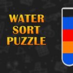 Wassersortier-Puzzlespiel